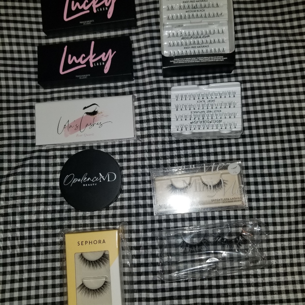 New fake lashes